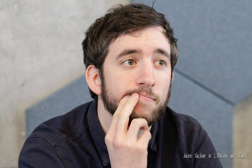 Adrien Colle, collectif Mawimbi aux rencontres de L’Atelier de Cédric