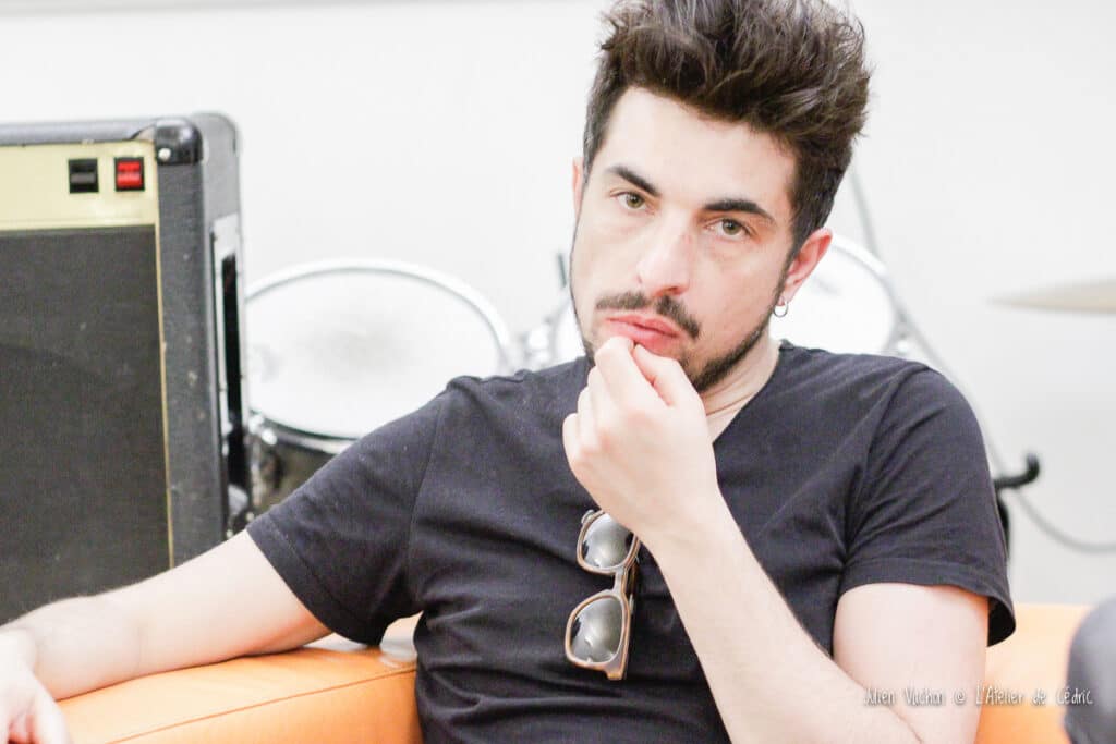 Fabrice Ordioni à l'Atelier de Cédric