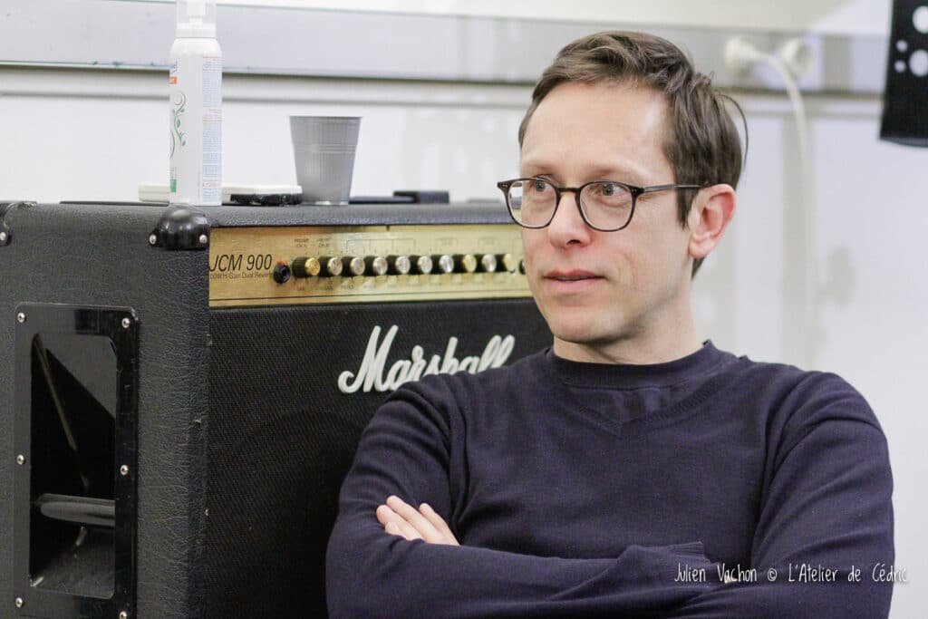 Jonathan Gourmel, éditeur musical, à L’Atelier de Cédric