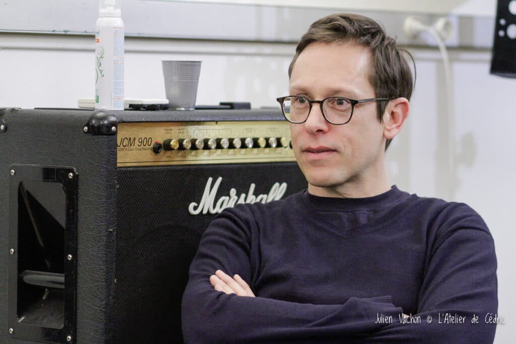 Jonathan Gourmel, éditeur musical, à L’Atelier de Cédric