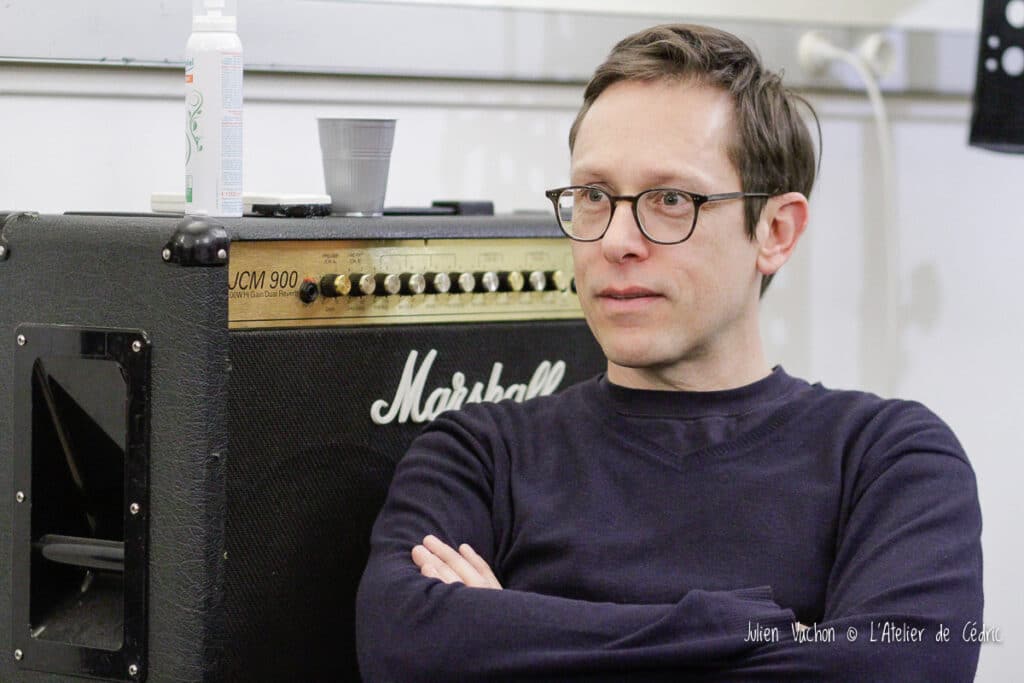 Jonathan Gourmel, éditeur musical, à L’Atelier de Cédric