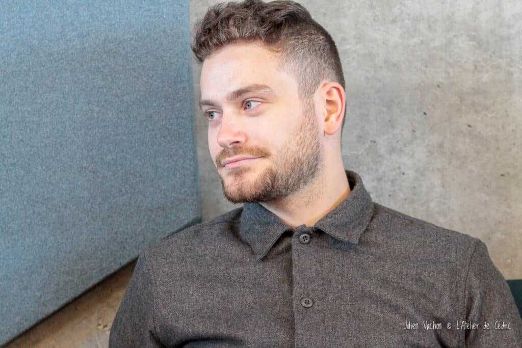 Loïc Genet, fondateur de MONEYMENT, à L’Atelier de Cédric