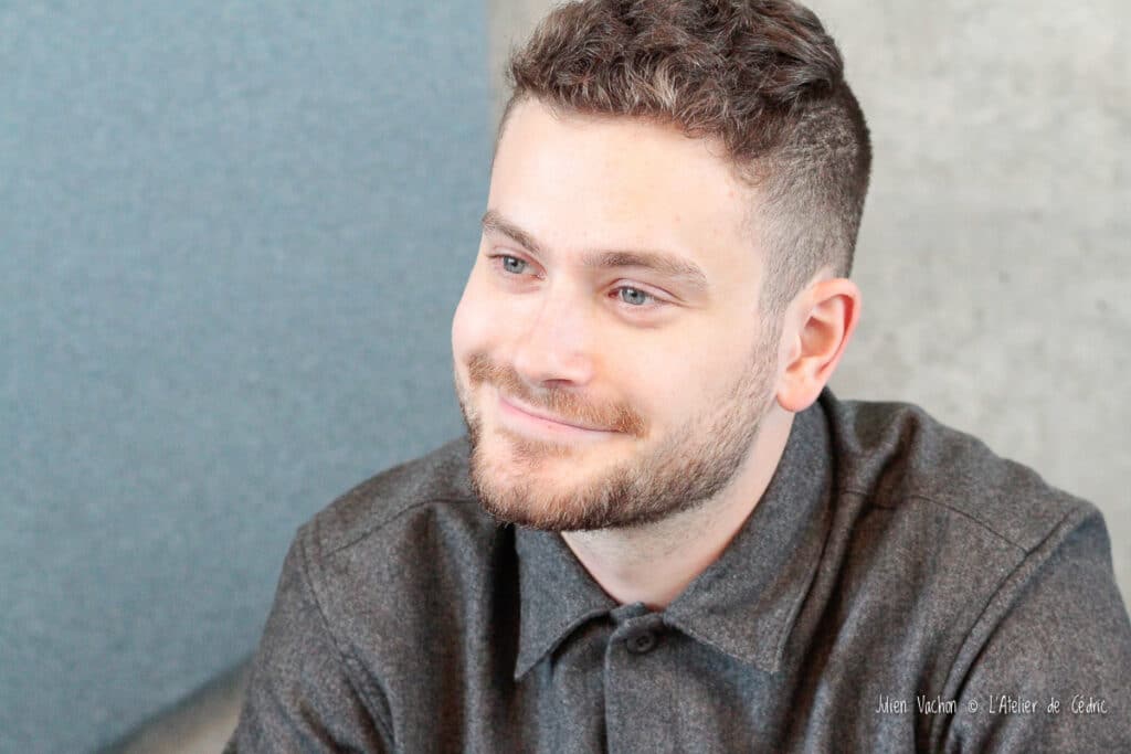 Loïc Genet, fondateur de MONEYMENT, à L’Atelier de Cédric