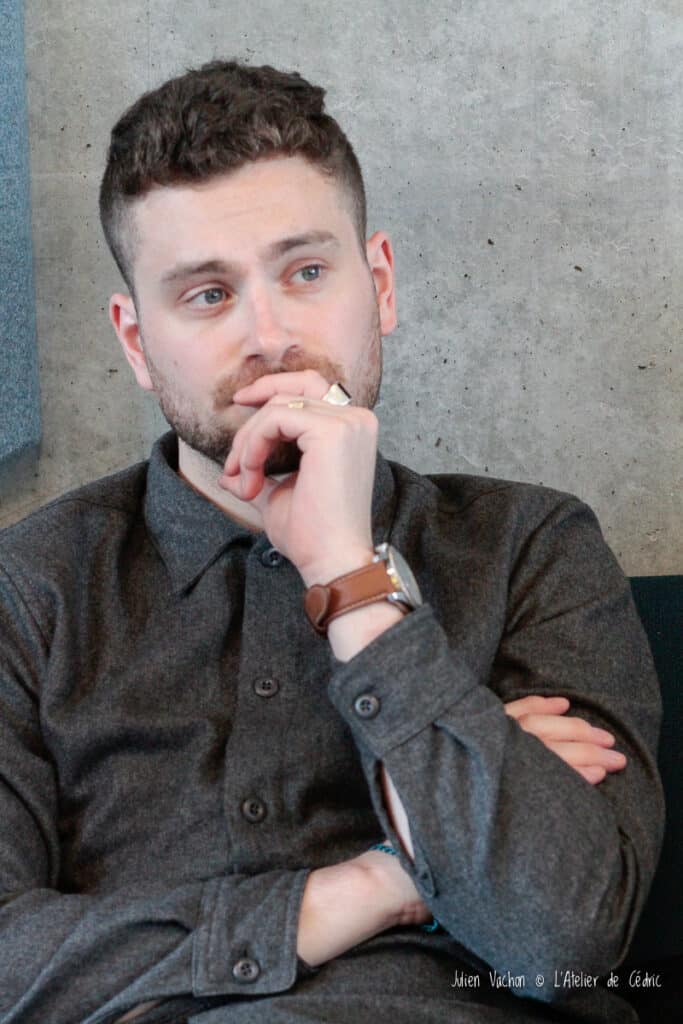 Loïc Genet, fondateur de MONEYMENT, à L’Atelier de Cédric