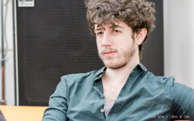 Thomas Simunic-Dufey, cofondateur de Bienvenue, booker chez Junzi Arts