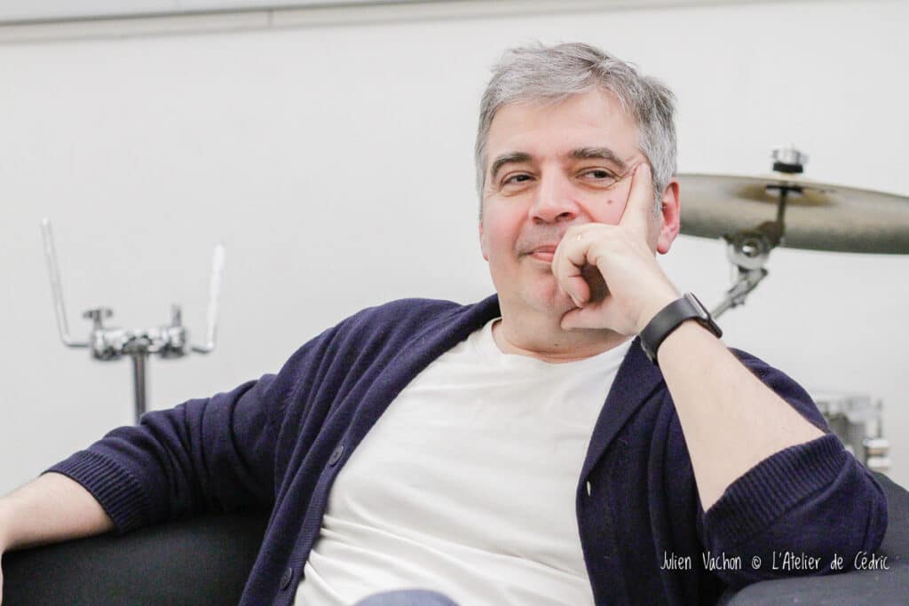 Vincent Monney à l'Atelier de Cédric