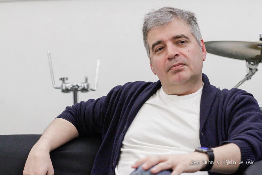 Vincent Monney à l'Atelier de Cédric