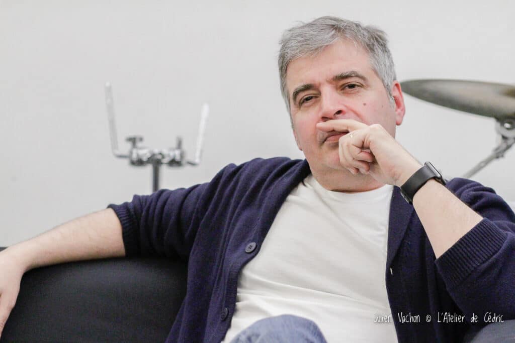 Vincent Monney à l'Atelier de Cédric