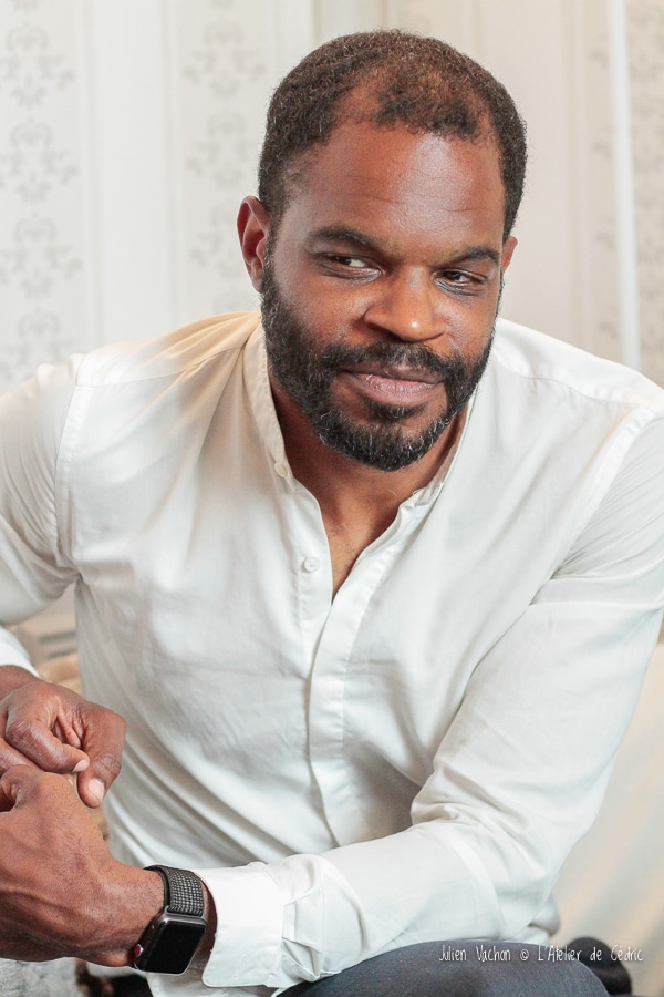 Leeroy Shillingford photographié à L’Atelier de Cédric
