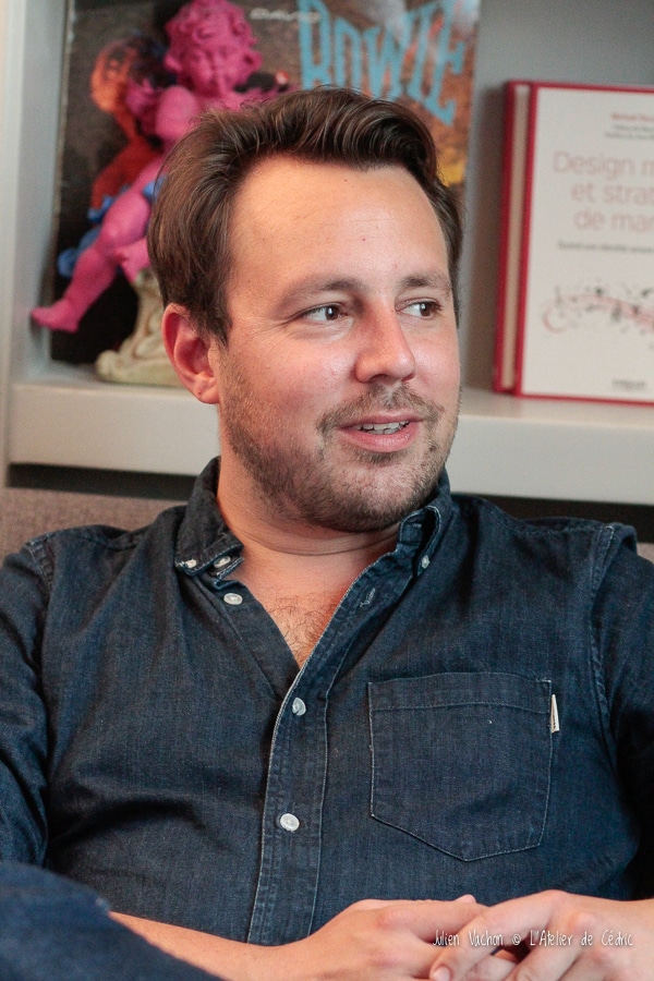 Michaël Buffon, éditeur musical, à L’Atelier de Cédric