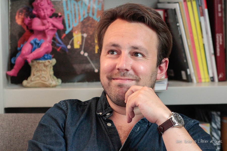 Michaël Buffon, éditeur musical, à L’Atelier de Cédric