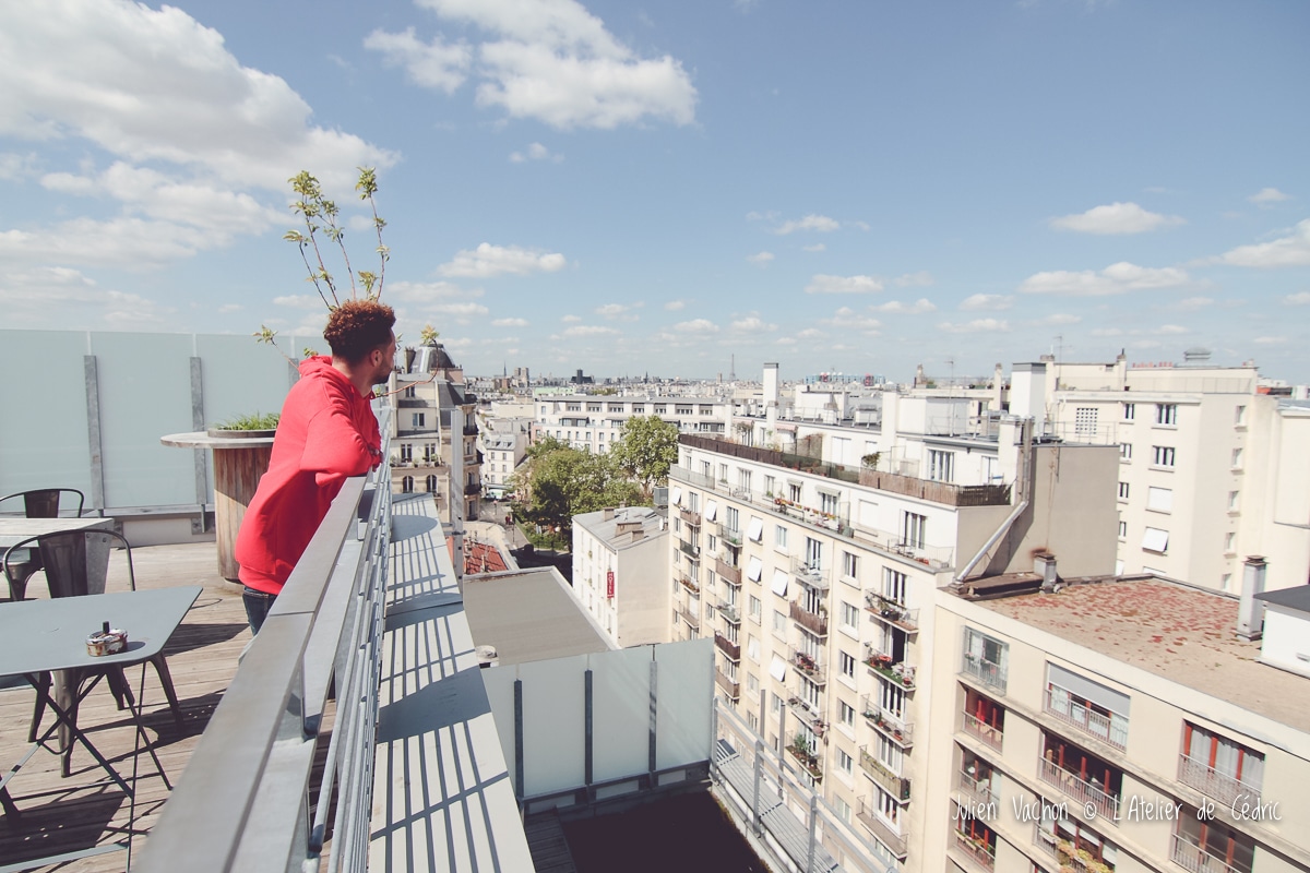 Yann Elliam, artiste à l’atelier de Cédric