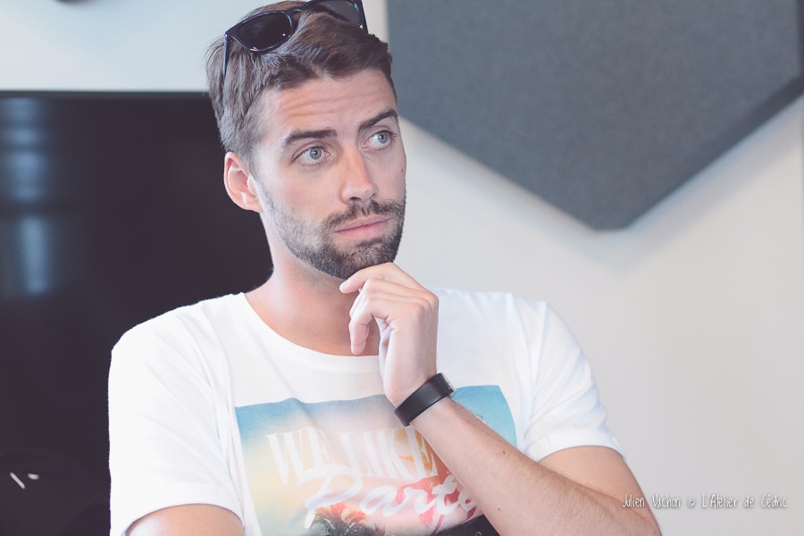 Antoine Roze, artiste à l’atelier de Cédric