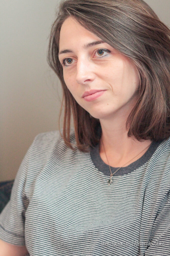 Aurélie Leduc photographiée à L’Atelier de Cédric