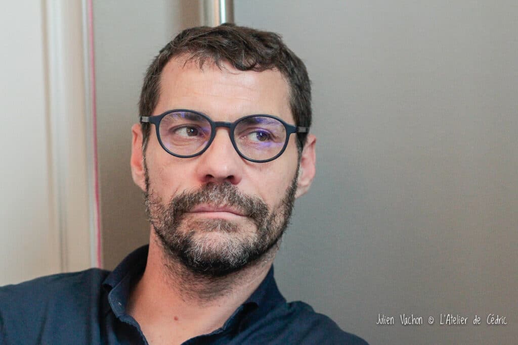 Fabrice Lamy, programmateur musical, à L’Atelier de Cédric
