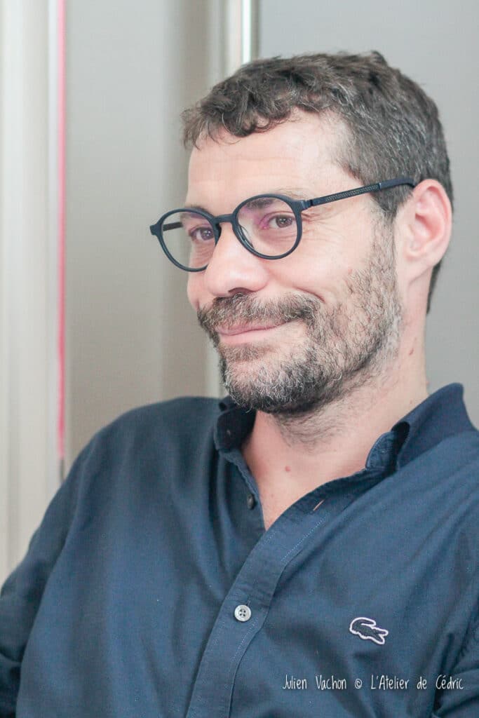 Fabrice Lamy, programmateur musical, à L’Atelier de Cédric