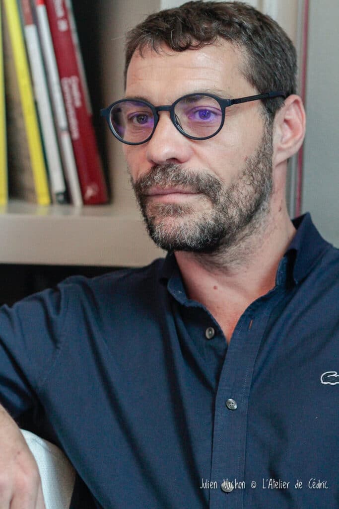 Fabrice Lamy, programmateur musical, à L’Atelier de Cédric