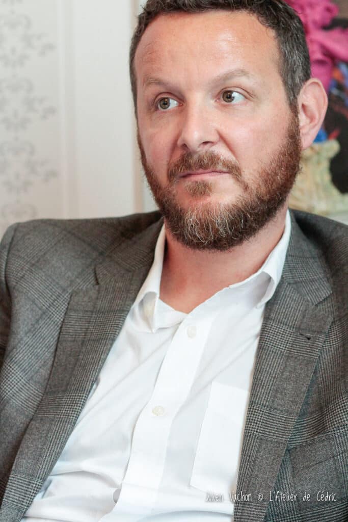 Julien Lefevre photographié à L’Atelier de Cédric