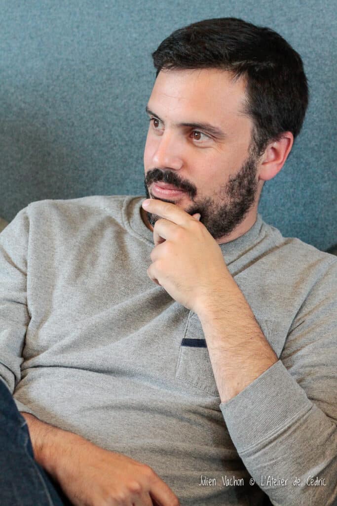 Maxime Marmoz, cofondateur de Soundbirth aux rencontres de L’Atelier de Cédric