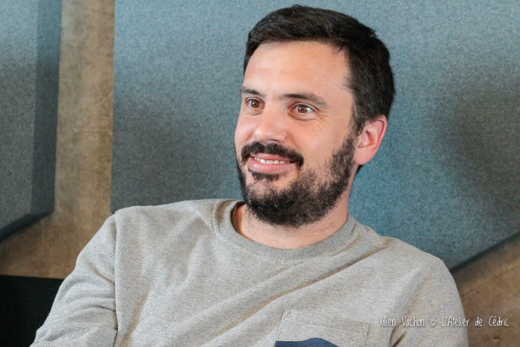 Maxime Marmoz, cofondateur de Soundbirth aux rencontres de L’Atelier de Cédric