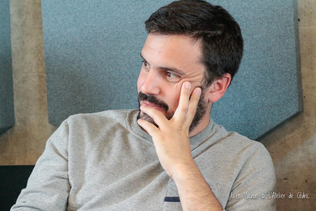 Maxime Marmoz, cofondateur de Soundbirth aux rencontres de L’Atelier de Cédric