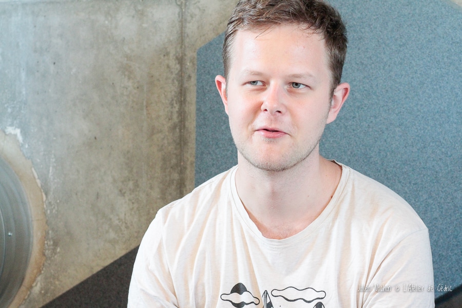 Samuel Lepoil, cofondateur de Tamanoir Immersive Studio, aux rencontres pros de L’Atelier de Cédric