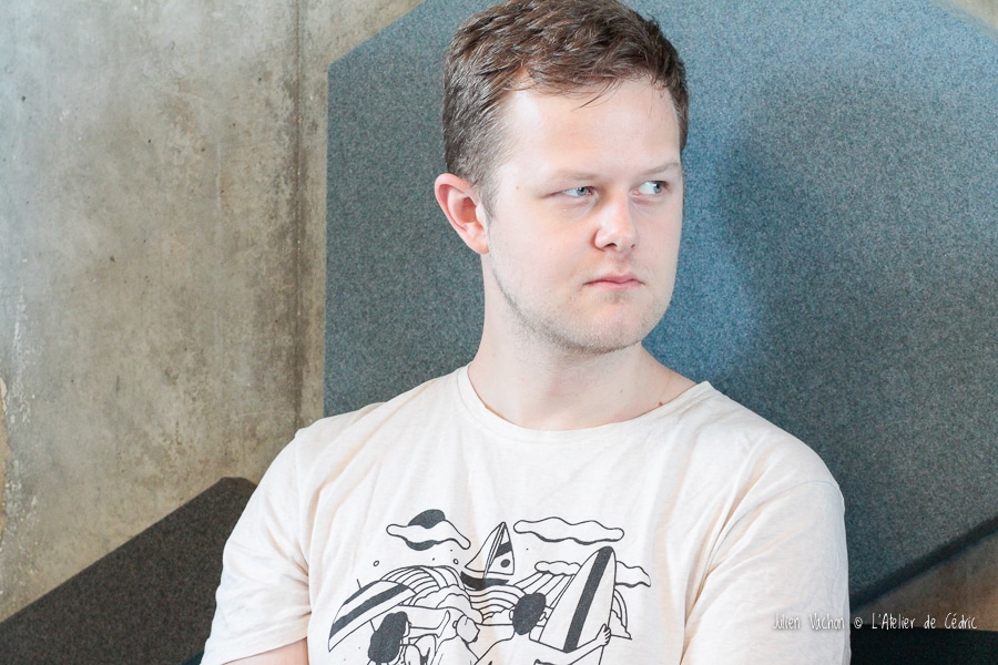 Samuel Lepoil, cofondateur de Tamanoir Immersive Studio, aux rencontres pros de L’Atelier de Cédric