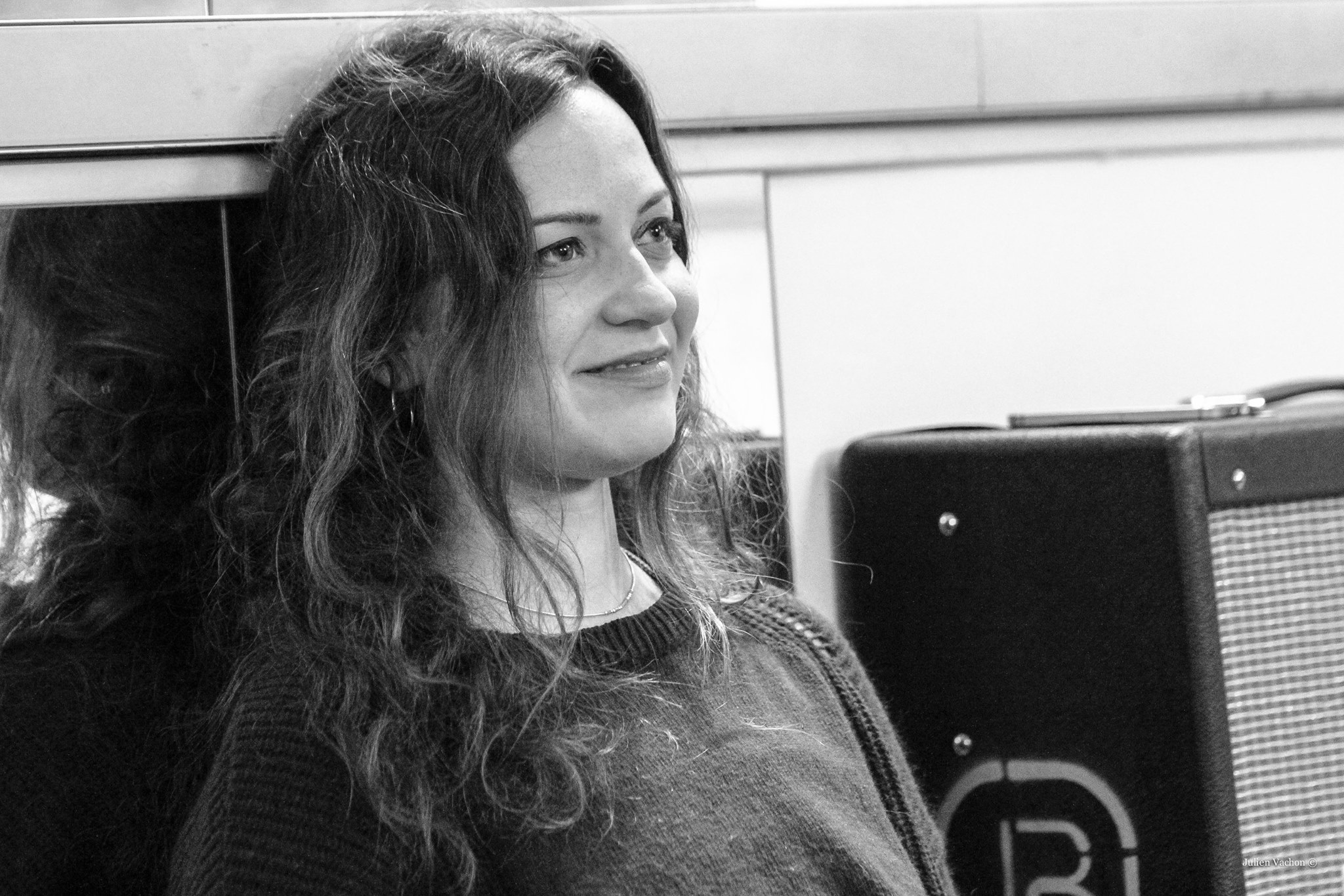 Anaïs Barbier, artiste à l’atelier de Cédric