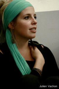 Émilie Hedou aux rencontres pros de l'atelier de Cédric, 2018