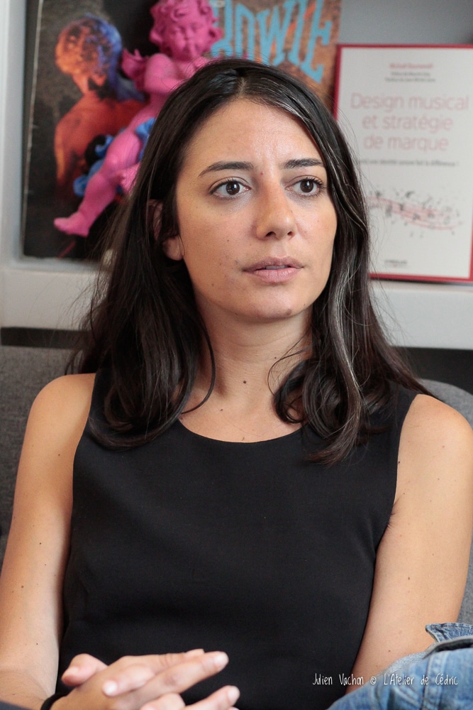Marine Elgrichi, fondatrice du cabinet Mazagan, aux rencontres pros de L’Atelier de Cédric