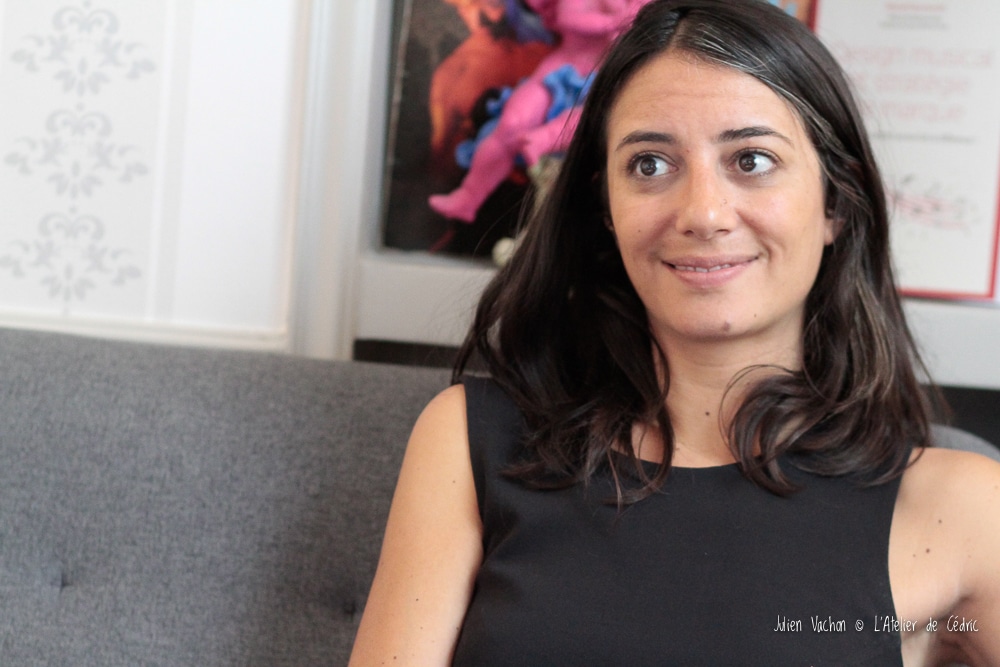 Marine Elgrichi, fondatrice du cabinet Mazagan, aux rencontres pros de L’Atelier de Cédric