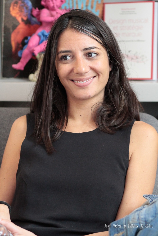 Marine Elgrichi, fondatrice du cabinet Mazagan, aux rencontres pros de L’Atelier de Cédric