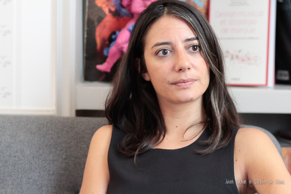 Marine Elgrichi, fondatrice du cabinet Mazagan, aux rencontres pros de L’Atelier de Cédric