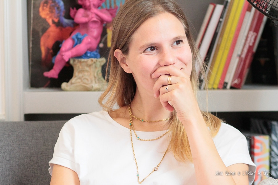 Pauline de Bastard aux rencontres de L’Atelier de Cédric