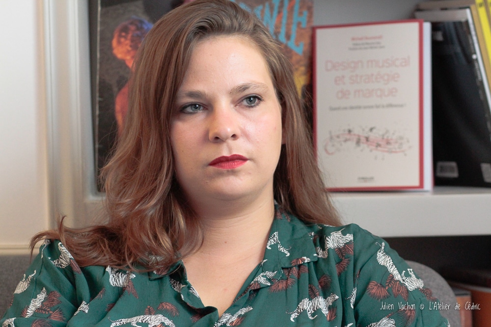 Pauline Richaud, responsable communication de The Talent Boutique, aux rencontres pros de L’Atelier de Cédric