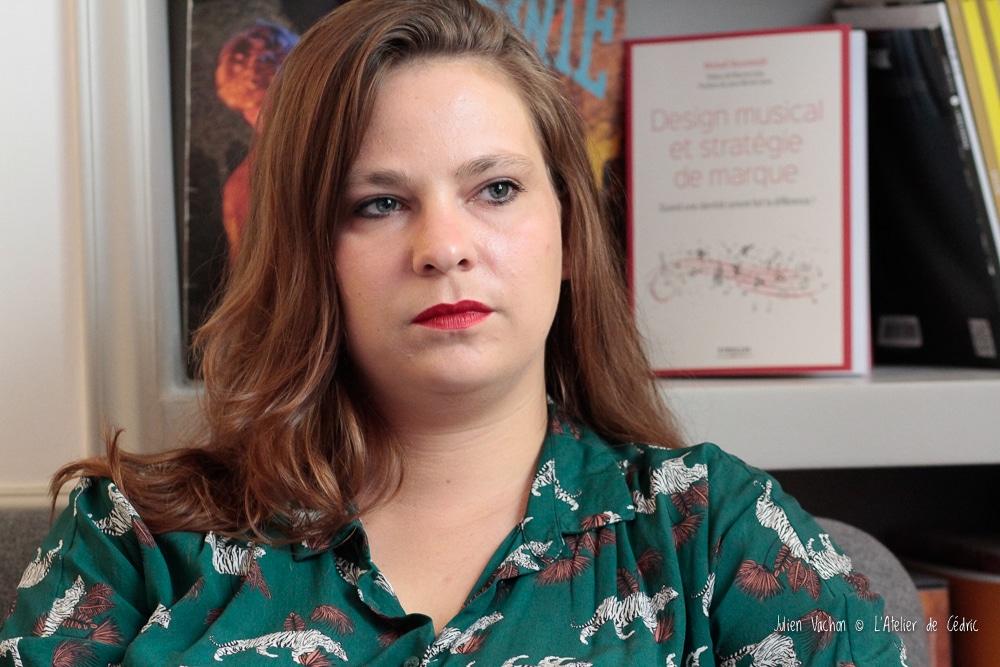 Pauline Richaud, responsable communication de The Talent Boutique, aux rencontres pros de L’Atelier de Cédric