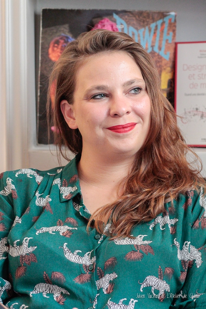 Pauline Richaud, responsable communication de The Talent Boutique, aux rencontres pros de L’Atelier de Cédric