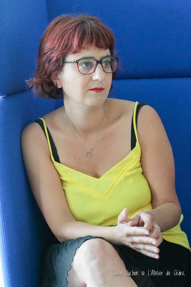 Stéphanie Berrebi, journaliste musicale et correspondante de FrancoFans, aux rencontres pros de L’Atelier de Cédric
