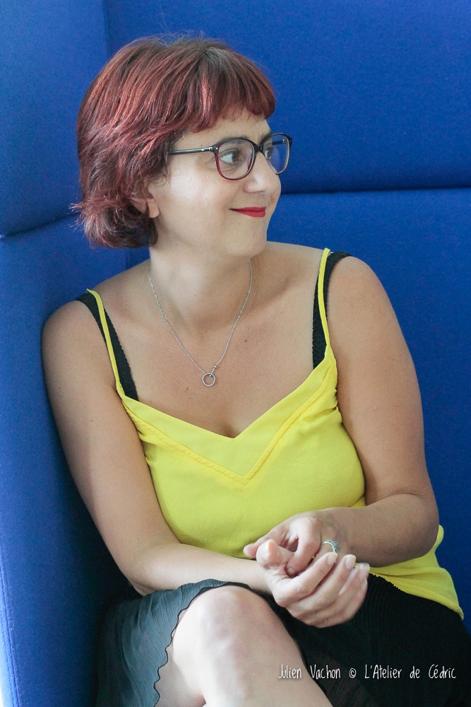 Stéphanie Berrebi, journaliste musicale et correspondante de FrancoFans, aux rencontres pros de L’Atelier de Cédric