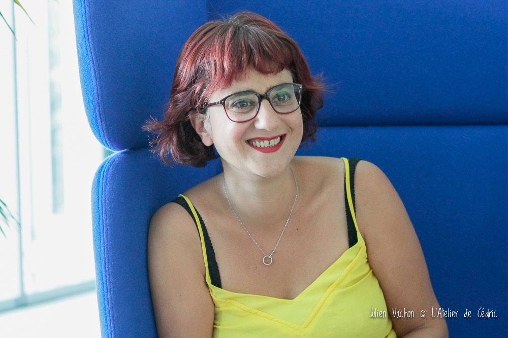 Stéphanie Berrebi, journaliste musicale et correspondante de FrancoFans, aux rencontres pros de L’Atelier de Cédric