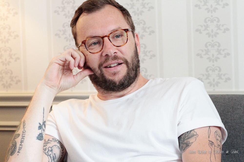 Yann Levasseur, fondateur de l’agence de casting voix L’Agent fait le bonheur, aux rencontres pros de L’Atelier de Cédric