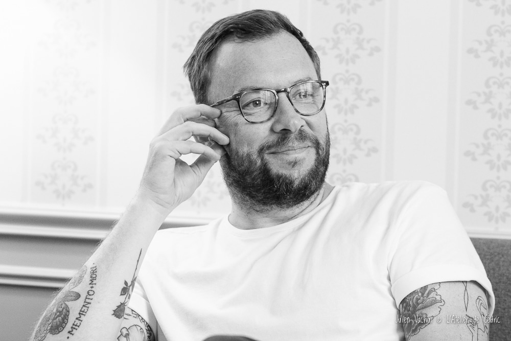 Yann Levasseur, fondateur de l’agence de casting voix L’Agent fait le bonheur, aux rencontres pros de L’Atelier de Cédric