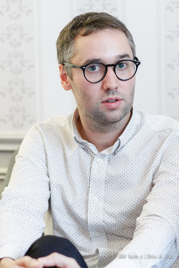 Guillaume Boissel, cofondateur de Klox Entertainment, aux rencontres de L’Atelier de Cédric