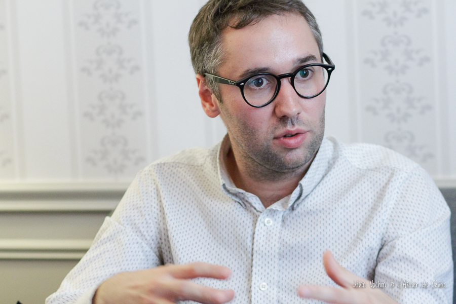 Guillaume Boissel, cofondateur de Klox Entertainment, aux rencontres de L’Atelier de Cédric