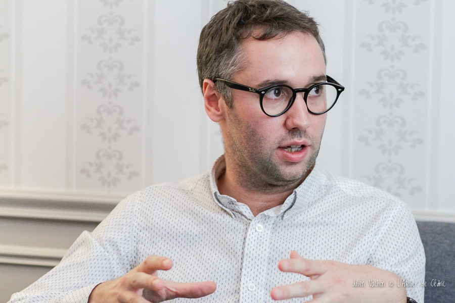 Guillaume Boissel, cofondateur de Klox Entertainment, aux rencontres de L’Atelier de Cédric