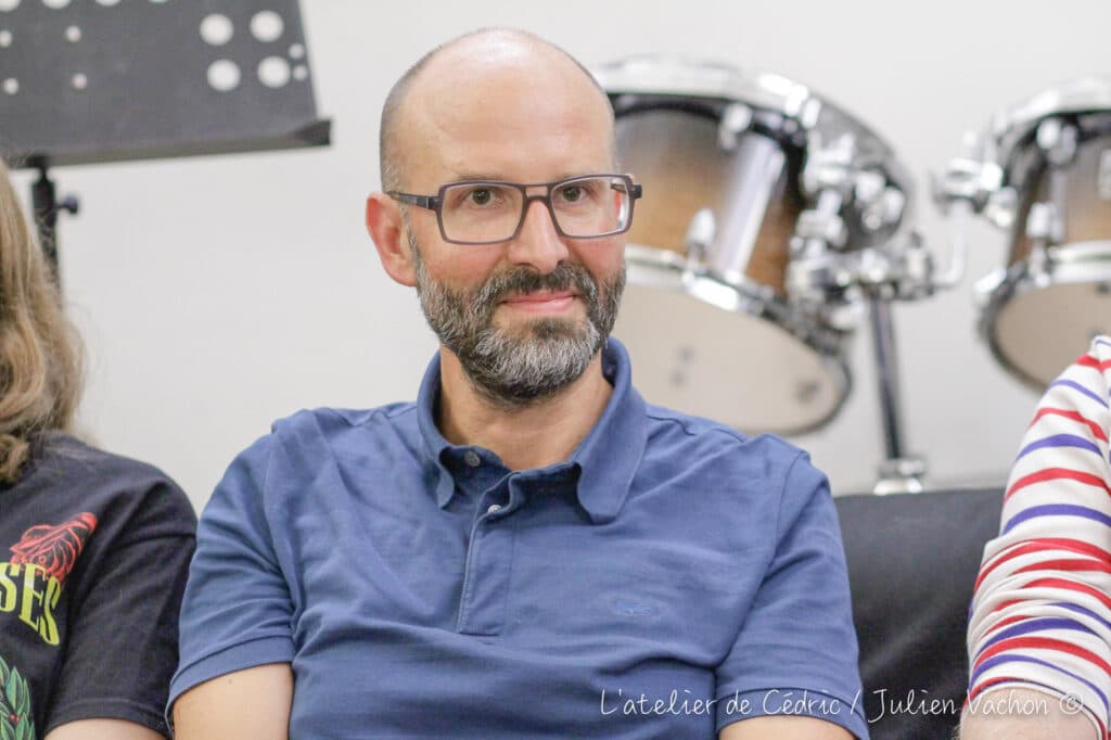Thomas Lorain, fondateur de Caroline France et directeur de Virgin Music Label & Artist Services France (Universal Music Group), photographié pour L’Atelier de Cédric