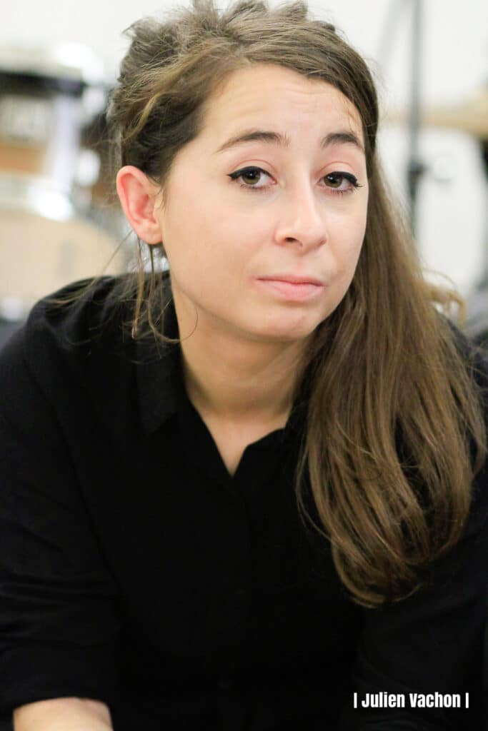Adèle Magnant, éditrice et co-fondatrice de Les Cousines, à l’Atelier de Cédric