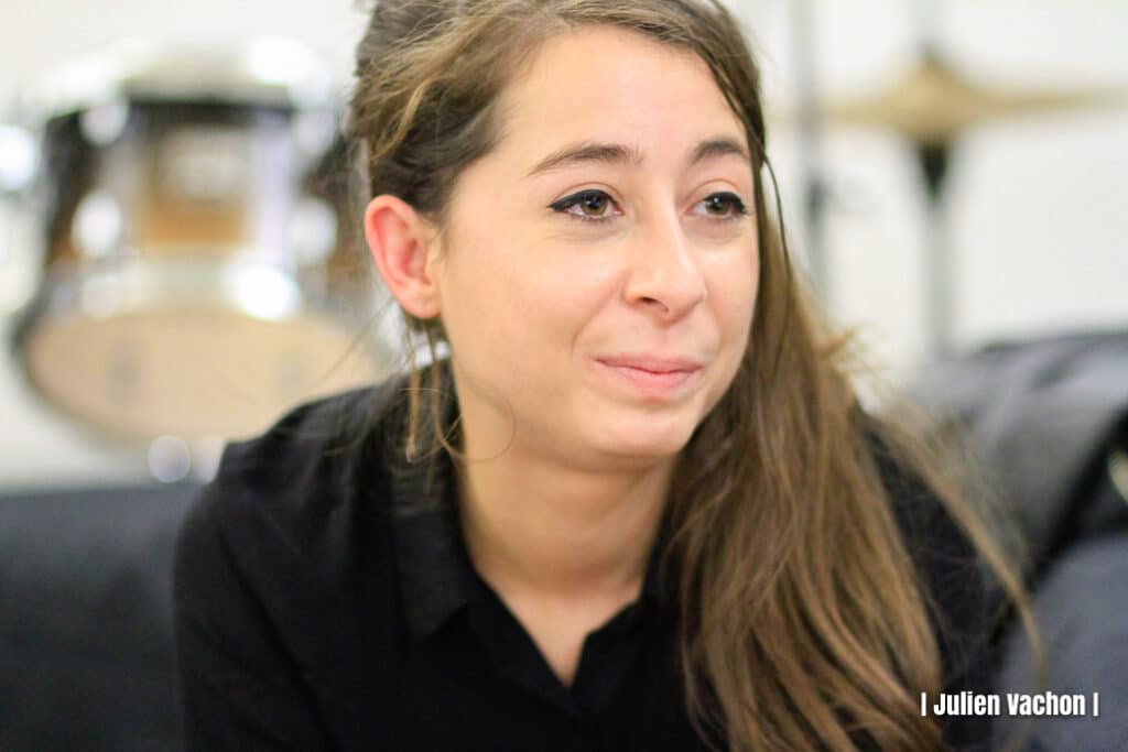Adèle Magnant, éditrice et co-fondatrice de Les Cousines, à l’Atelier de Cédric