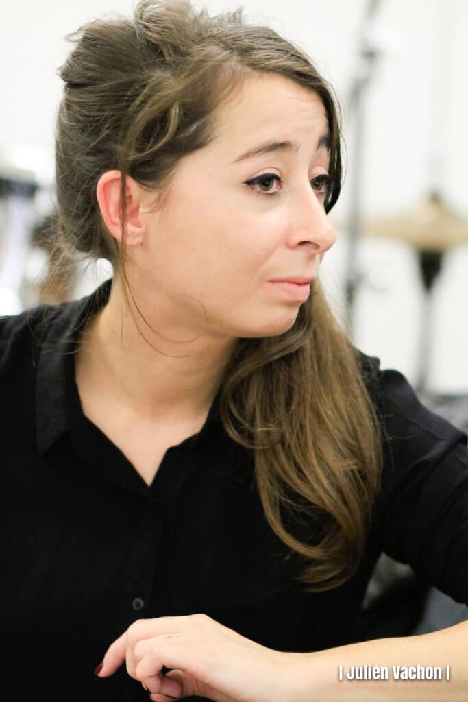 Adèle Magnant, éditrice et co-fondatrice de Les Cousines, à l’Atelier de Cédric