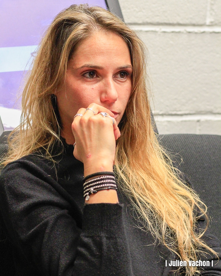 Cécile Garnier, styliste et directrice artistique image, photographiée pour L'Atelier de Cédric